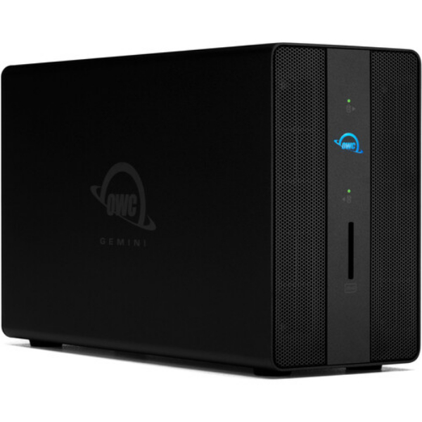Picture of OWC OWCTB3GMA6X24 24TB Gemini Ultra X6 Thunderbolt 3 RAID Array & Docking Station