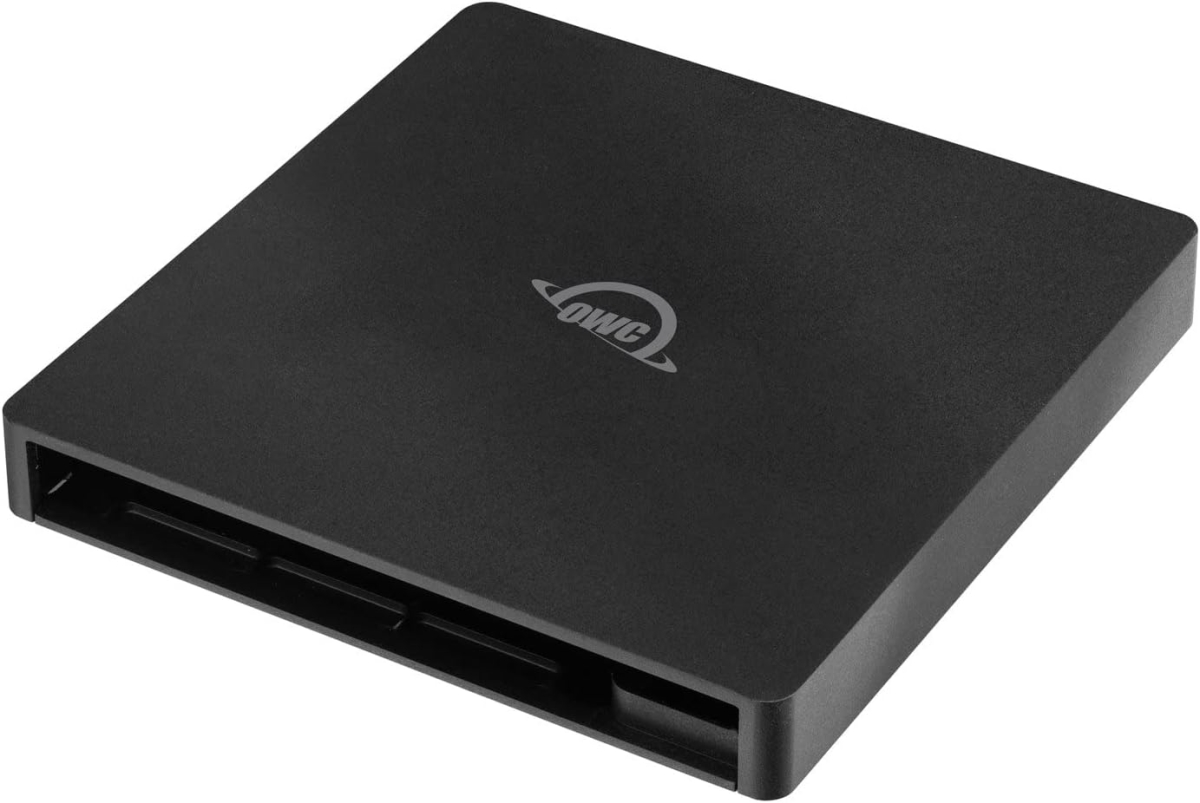Picture of OWC OWCVLSSTOPTU3 Slim Optical Drive Enclosure Kit with USB&#44; Black