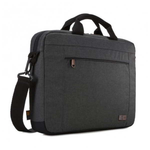 Picture of Case Logic 3205338 35.6 cm Era Obsidian Briefcase with Shoulder Strap&#44; Gray