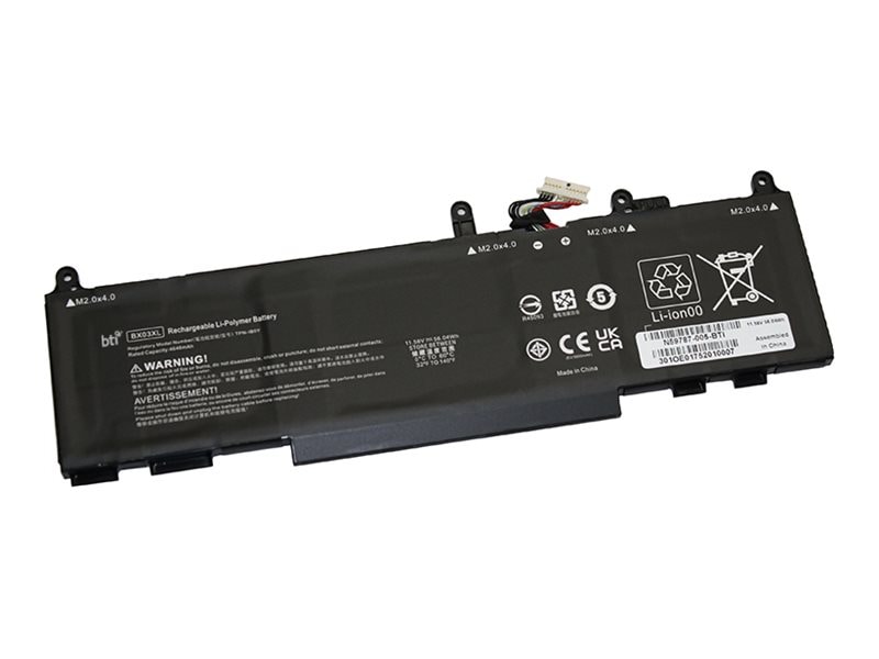 N59787-005-BTI 3-CELL 11.58V Li-On Notebook Battery for HP EliteBook 830 G1