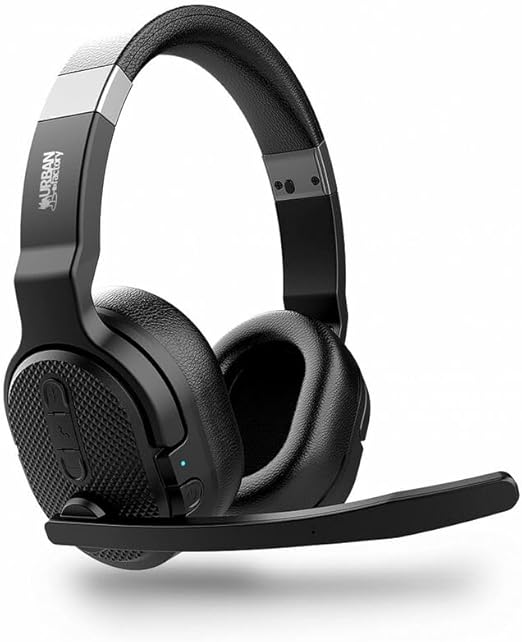 HBV60UF Movee Comfort Bluetooth Headphones with Microphone - Black