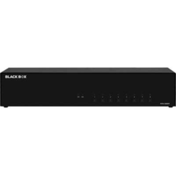 Black Box KVS4-2008VX 8 Port NIAP4 Secure KVM Switch - Dual Head Display Port - Multi Color