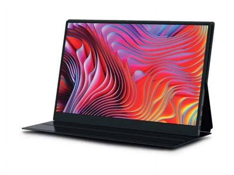 PUM15UF Duplee USB-C & HDMI Portable External LED Monitor - Black
