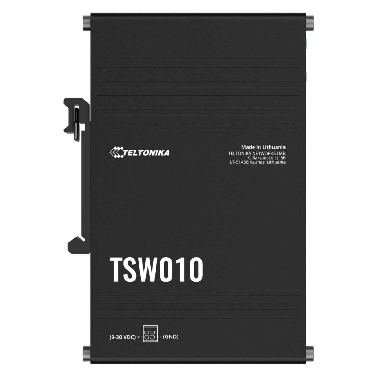 TSW010000000 5 LAN Port 10, 100 Mbps Plug & Play Industrial DIN Rail Unmanaged Ethernet Switch