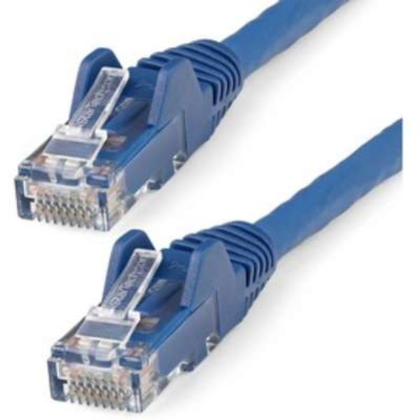 N6LPATCH20BL 20 ft. LSZH CAT6 Snaggles Patch Cord Ethernet Cable - Blue