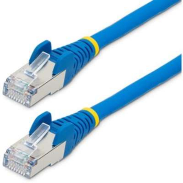 NLBL-2F-CAT6A-PATCH 2 ft. LSZH CAT6A 10GBE Network Patch Ethernet Cable - Blue