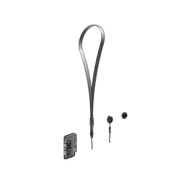 SPMC108-02 13.4 mm Case for Ingenico Link 2500 Slim with Lanyard - Black