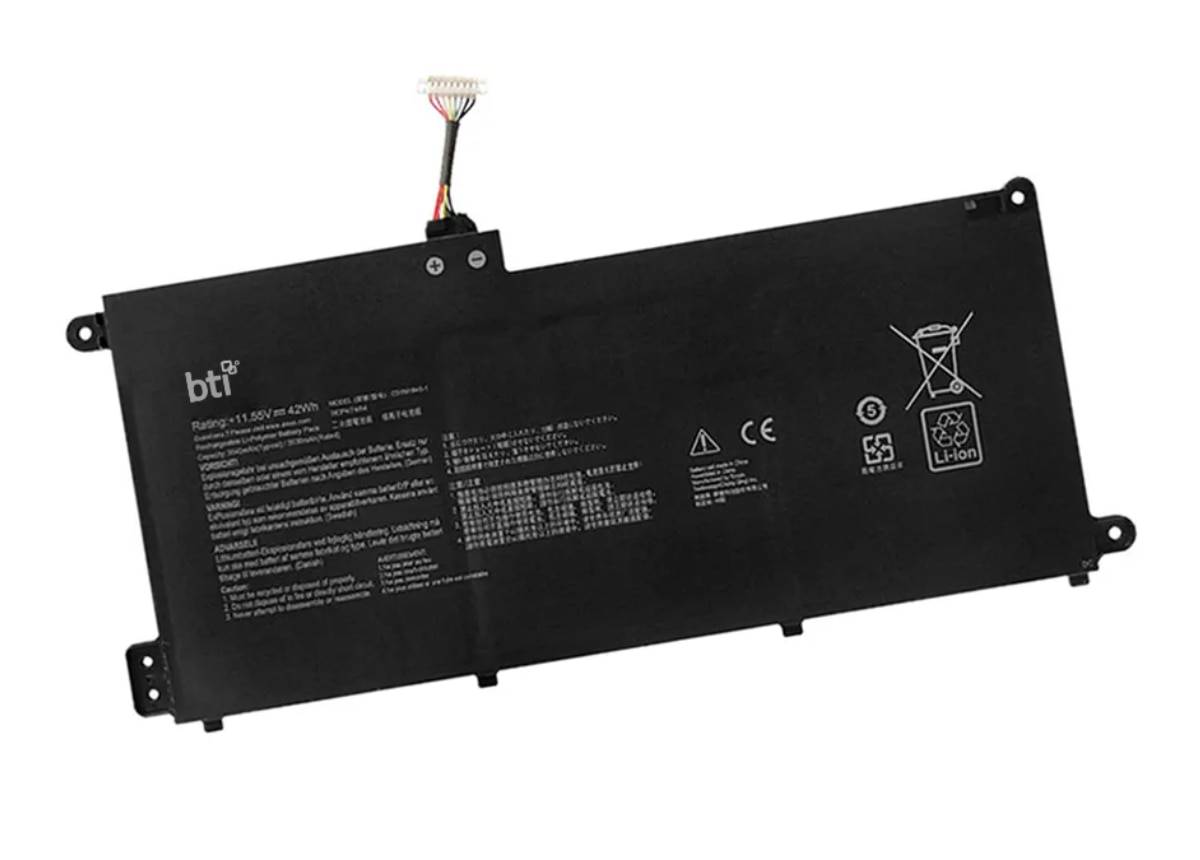 C31N1845-1-BTI 11.55V 42WHR LI-Ion Battery for Chromebook Flip C436FA, C436FA-DS599T