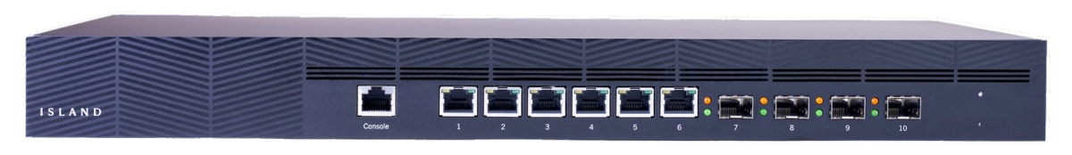 IL-0002-01 4 x 10 Gbps SFP Plus 6 x 2.5 Gbps Ethernet Ports Router, Black