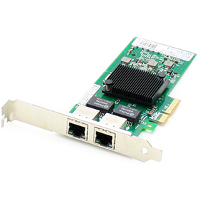AddOn E1G42ET-AO Intel E1G42ET Comparable 10-100-1000Mbs Dual Open RJ-45 Port 100m PCIe x4 Network Interface Card