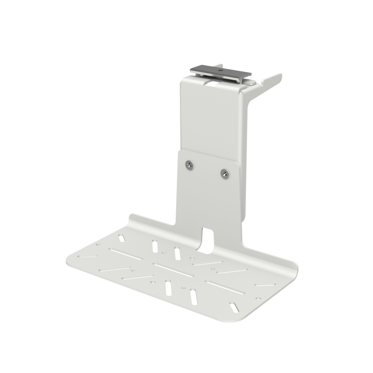 98-668-290 Side Mount Slotted Shelf, White