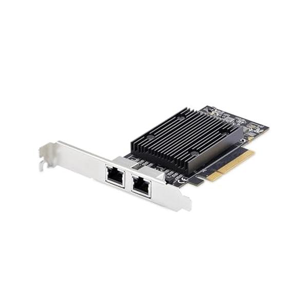 PR210B-NETWORK-CARD 2-Port PCIe 10Gb Ethernet Network Interface Card, Black