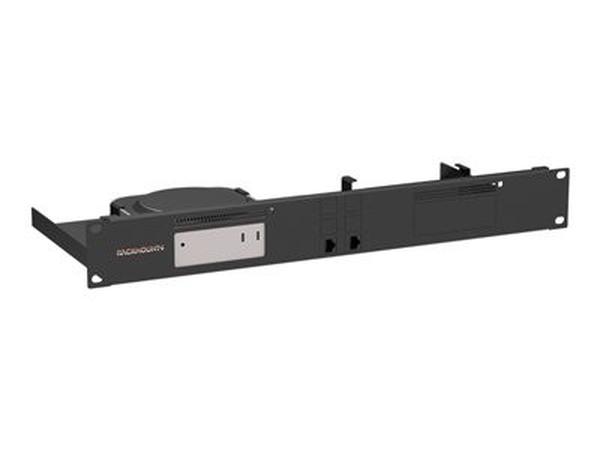 Rack Shelf - For Computer - 1.3U Rack Height - Rack-mountable - Signal Black