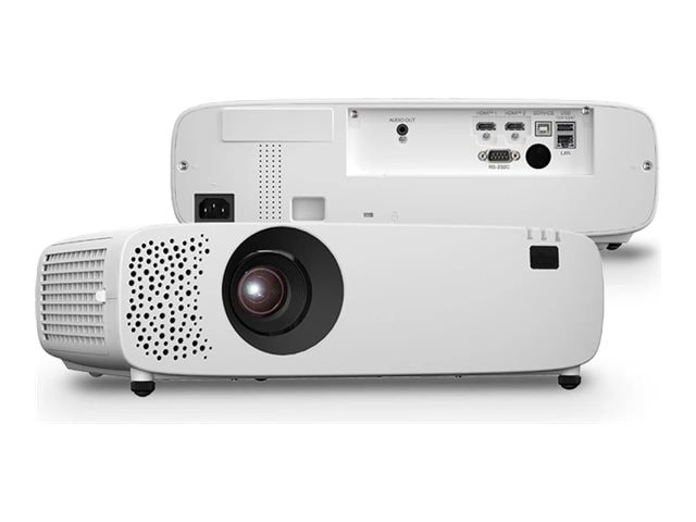 XP-E501U-W 11 lbs 5000 Lumen WUXGA LCD Dual HDMI LAN Laser Projector, White - 5 Year Warranty