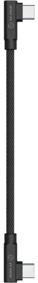 ELPCCRA0.25-BK Elements Pro Right-Angle USB-C to Right Angle USB-C Cable