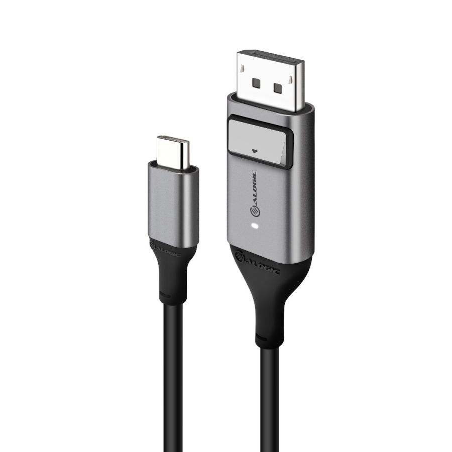 ULCDP01-SGR 1 m 4K At 60 Hz Ultra USB-C Male to DisplayPort Male Cable, Space Gray