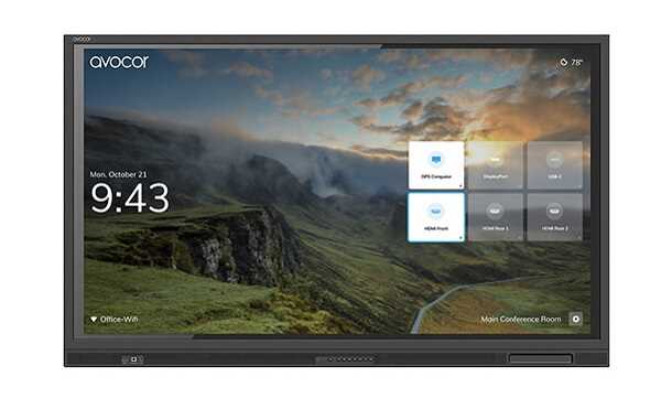 AVE-6550 65 in. E50 4K IR Touchscreen Commercial Display Monitor