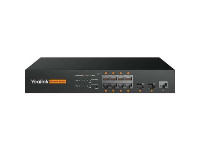 8-PORT L2+ GIGABIT MANAGED SWITCH WITH WEB-BASED MANAGEMENT, UP TO 130W POE/POE+