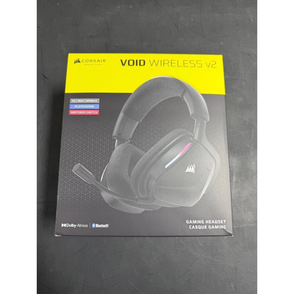Memory CA-9011379-WW Void V2 Wireless Gaming Headset, Black