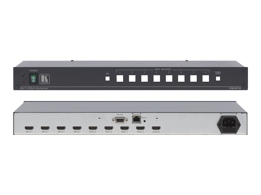 21-08100130 VS-81HDMI High-Performance Network Switcher