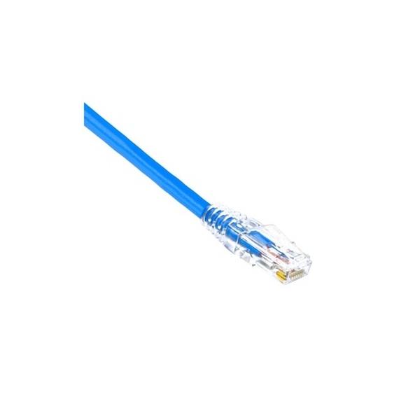 Weltron 90-C6AB-3BL 3 ft. Blue Booted Cat 6A UTP Network Patch Cable