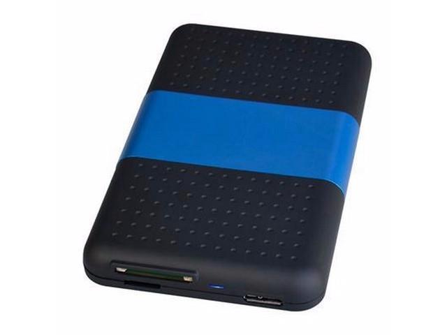 Picture of Siig JU-SA0S12-S1 2.5 in. USB 3.0 to SATA Hard Drive with SD Reader Enclosure