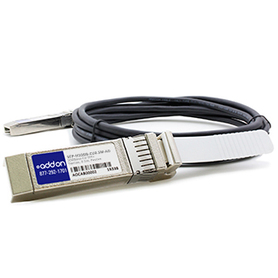 Picture of Add-On-Computer Peripherals SFP-H10GB-CU0-5M-AO Cisco SFP-H10GB-CU0-5M Compatible TAA Compliant 10GBase-CU SFP Plus to SFP Plus Direct Attach Cable