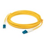 Picture of AddOn ADD-LC-LC-4M9SMF 4m LC Male to LC Male Yellow OS1 Duplex Fiber OFNR Patch Cable