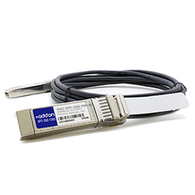 Picture of AddOn DAC-SFP-10G-2M-AO Compatible TAA Compliant 10GBase-CU SFP Plus to SFP Plus Direct Attach Cable