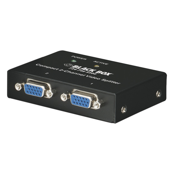 Picture of Black Box AC1056A-2 Compact VGA Video Splitter&#44; 2-Channel
