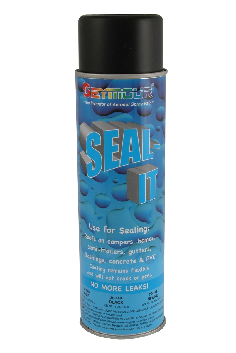 Seymour Paint 20-148 Seal-It Multi-Purpose Sealant, Black