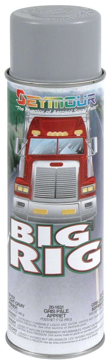 20 oz Big Rig Professional Coatings, Light Gray Primer - Pack of 6