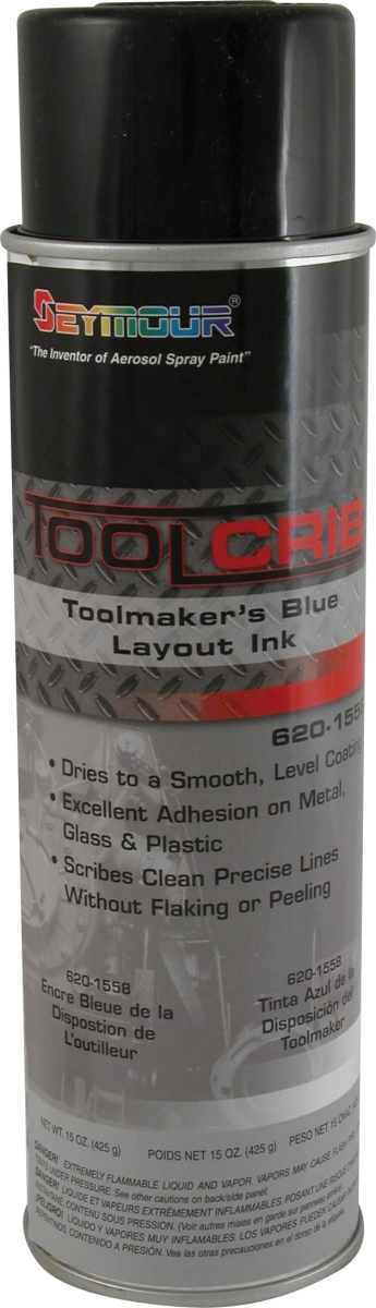 20 oz Tool Crib Chemical Toolmakers Blue Layout Ink - Pack of 6