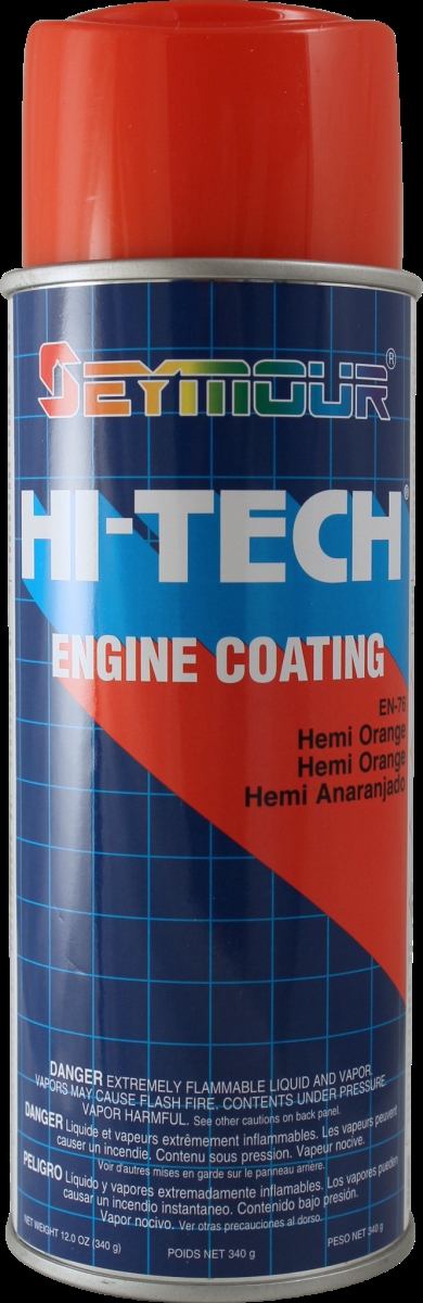 EN-76 16 oz Hi-Tech Engine Spray Paint, Hemi Orange - Pack of 6