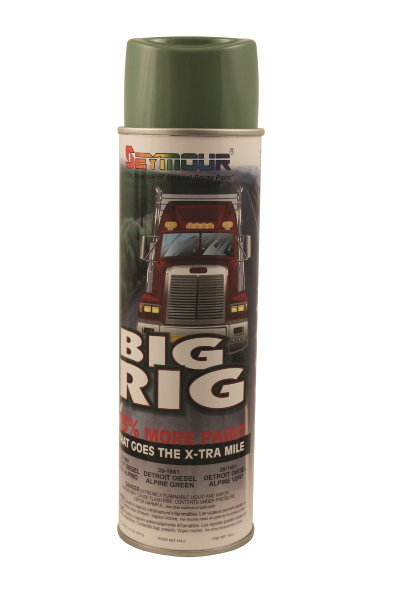 Big Rig Professional Coating, Detroit Diesel Alpine Green - 6 Pack