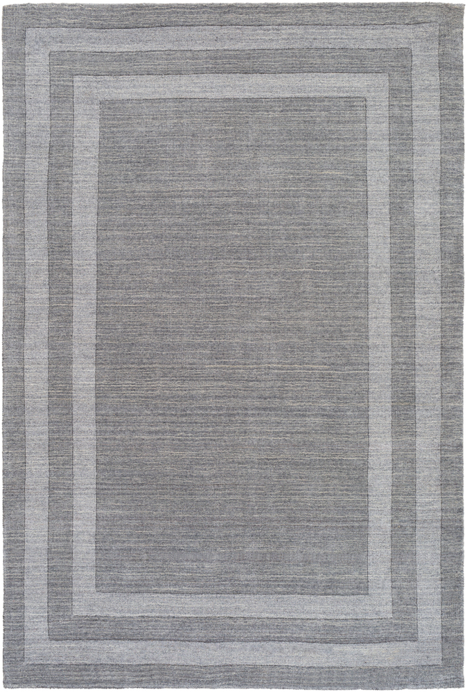 SOT2304-913 9 x 13 ft. Sorrento Area Rug, Medium Gray
