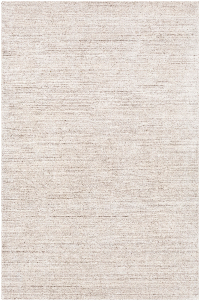 TRN2301-1616 18 in. Torino Area Rug, White & Medium Gray