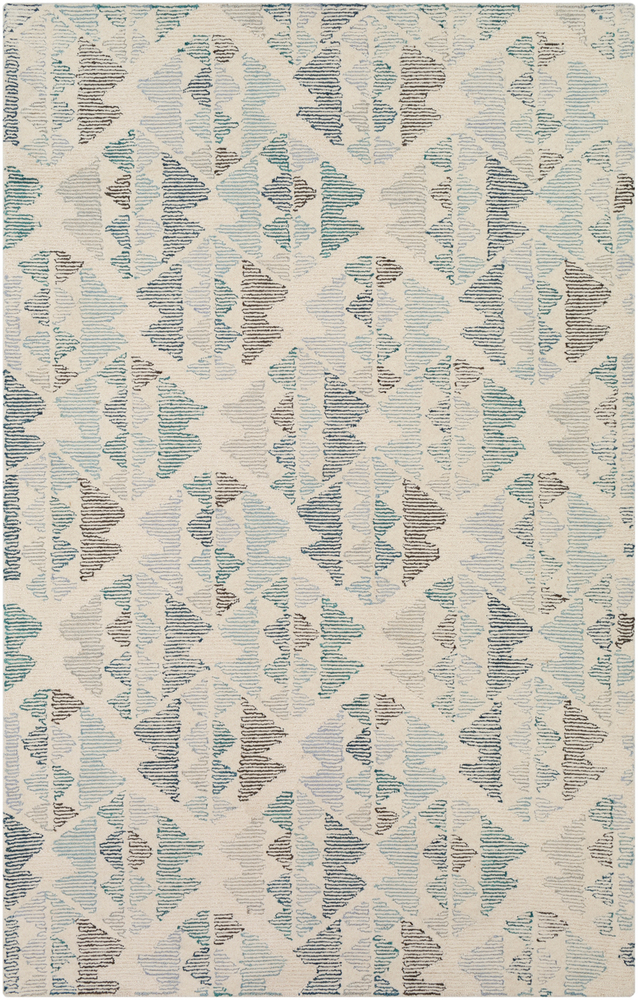 RSE1000-1616 18 in. Morse Area Rug, Multi Color
