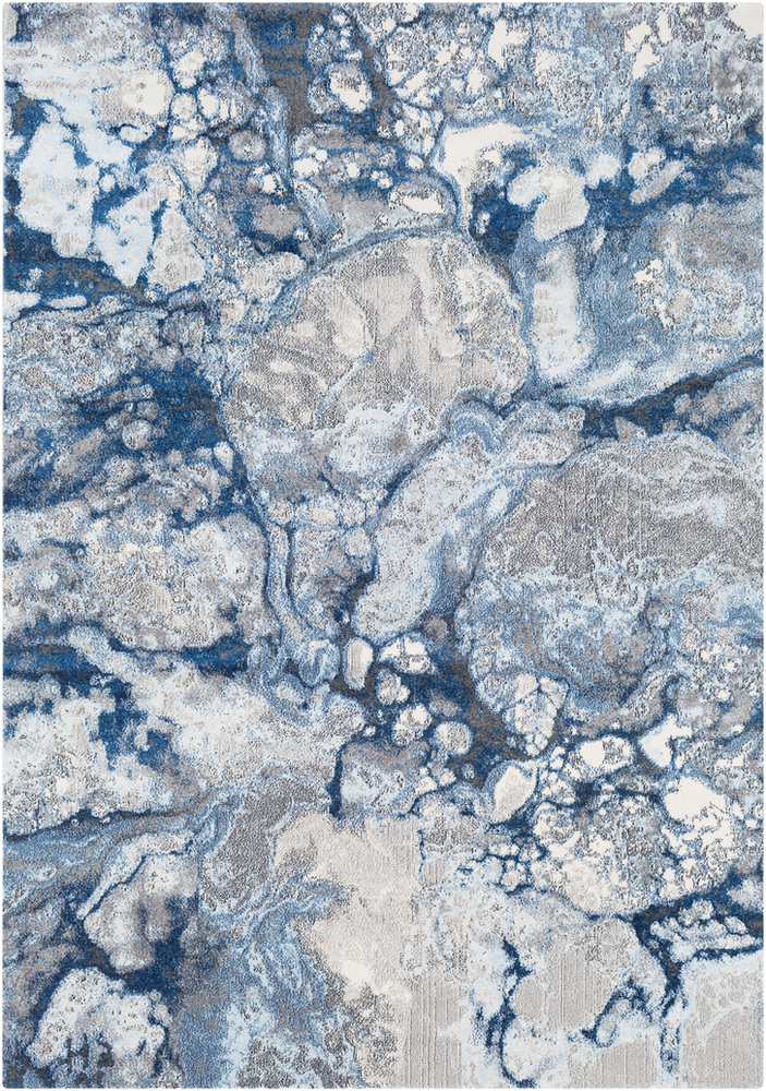ABE8029-1616 18 in. Aberdine Area Rug, Bright Blue