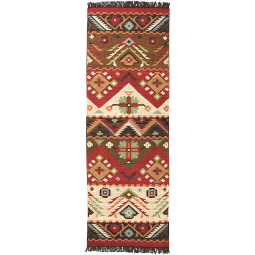 JT8-28 2 x 8 ft. Jewel Tone Runner Rug, Multi Color