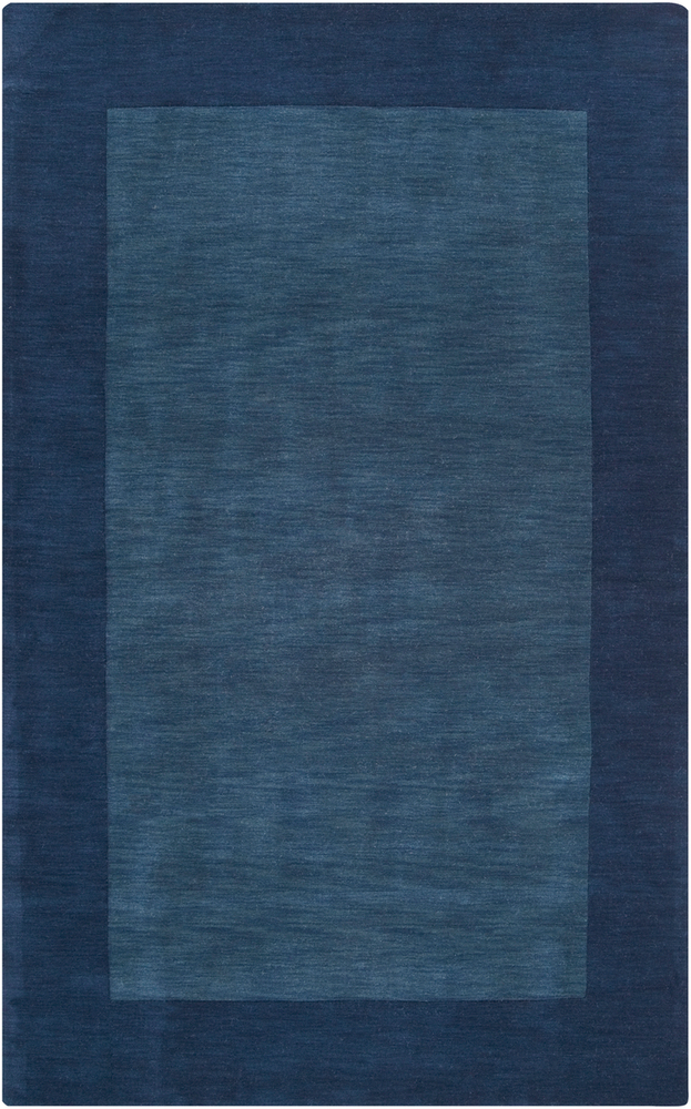 M309-1014 10 x 14 ft. Mystique Area Rug, Navy & Ink