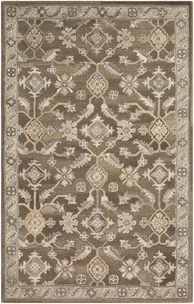 CAE1200-58 5 x 8 ft. Caesar Area Rug, Dark Brown