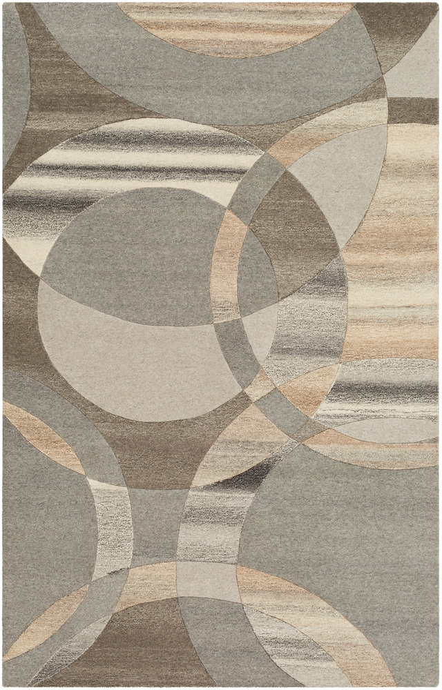 FM7210-58 5 x 8 ft. Forum Area Rug, Dark Brown