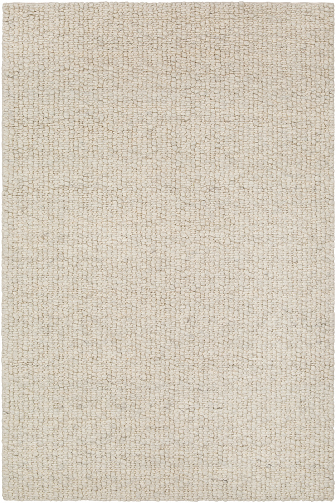 NER1001-1616 18 in. Neravan Area Rug, Cream & Charcoal