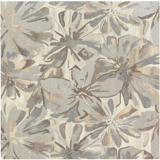 ATH5150-6SQ 6 ft. Athena Square Area Rug, Taupe