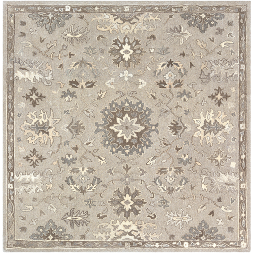 CAE1197-6SQ 6 ft. Caesar Square Area Rug, Taupe