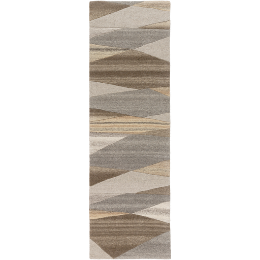 FM7211-268 2 ft. 6 in. x 8 ft. Forum Runner Rug, Dark Brown