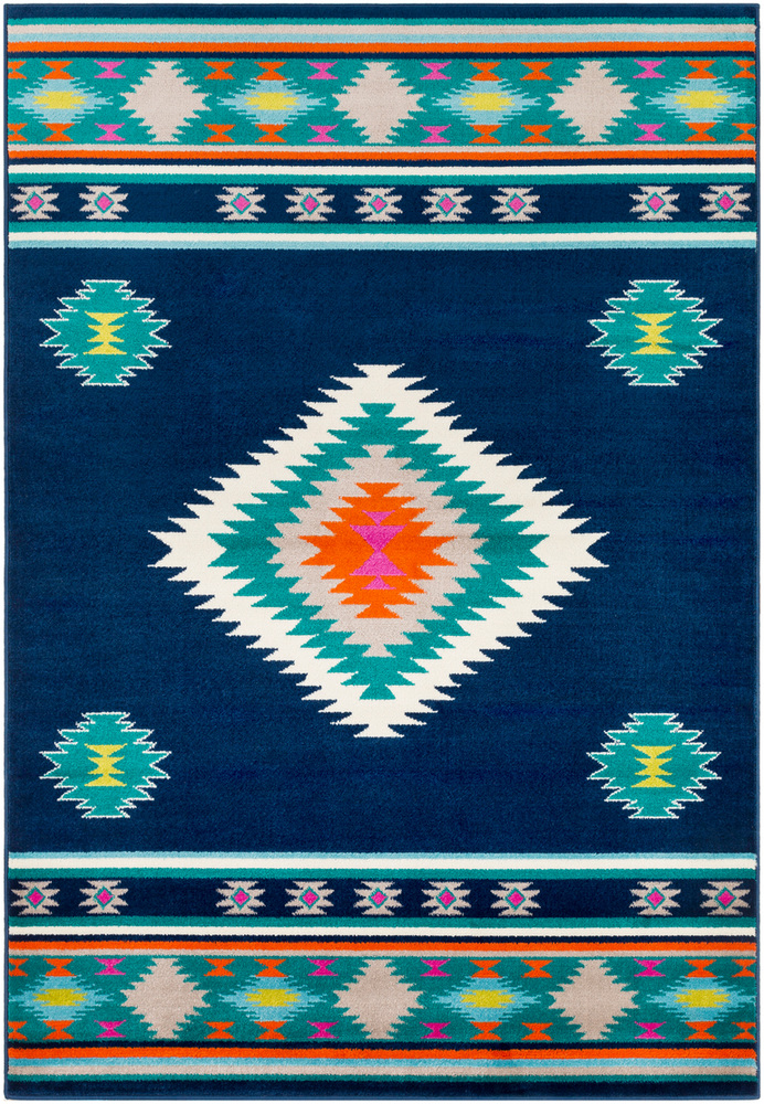 PAR1116-1616 18 in. Paramount Area Rug, Dark Blue