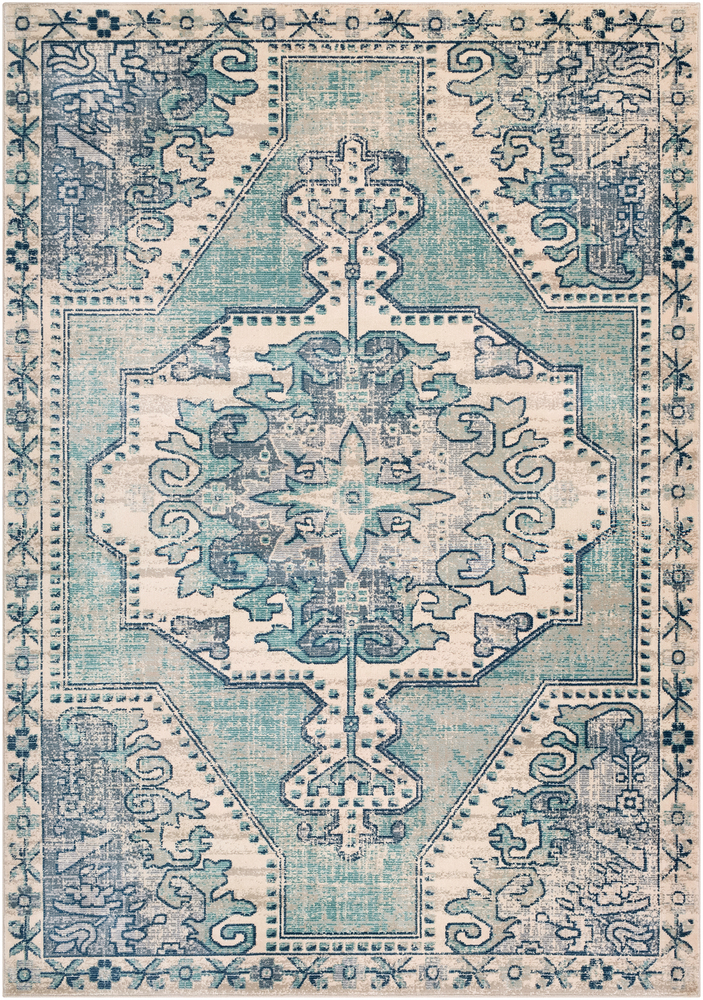 BOM2301-23 2 x 3 ft. Bohemian Area Rug, Multi Color