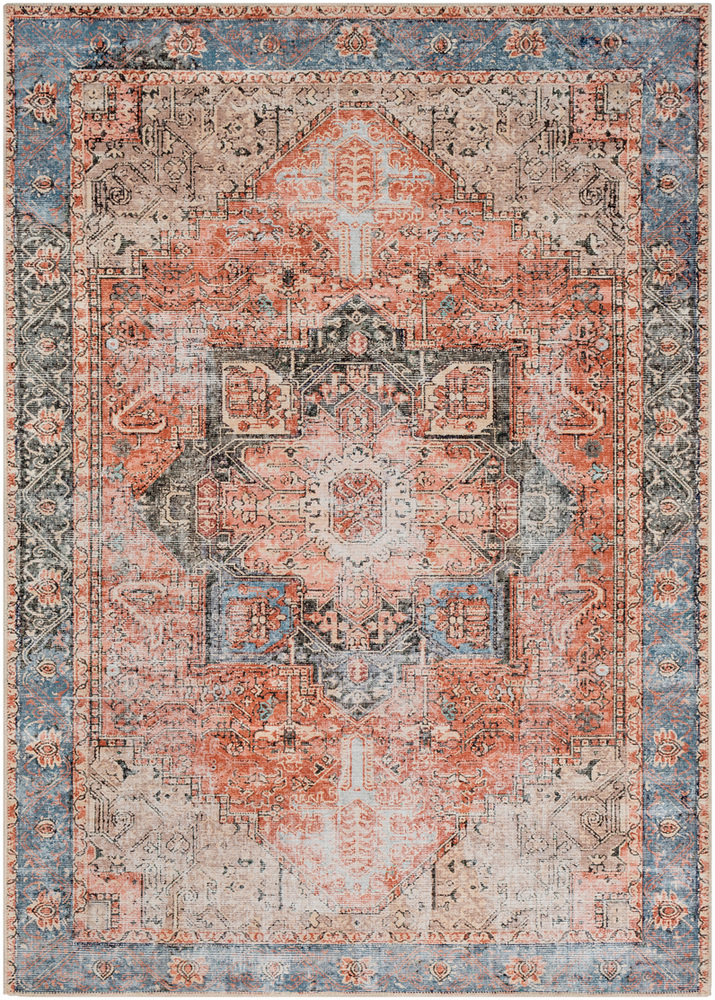 AML2309-1616 18 in. Amelie Area Rug, Rose